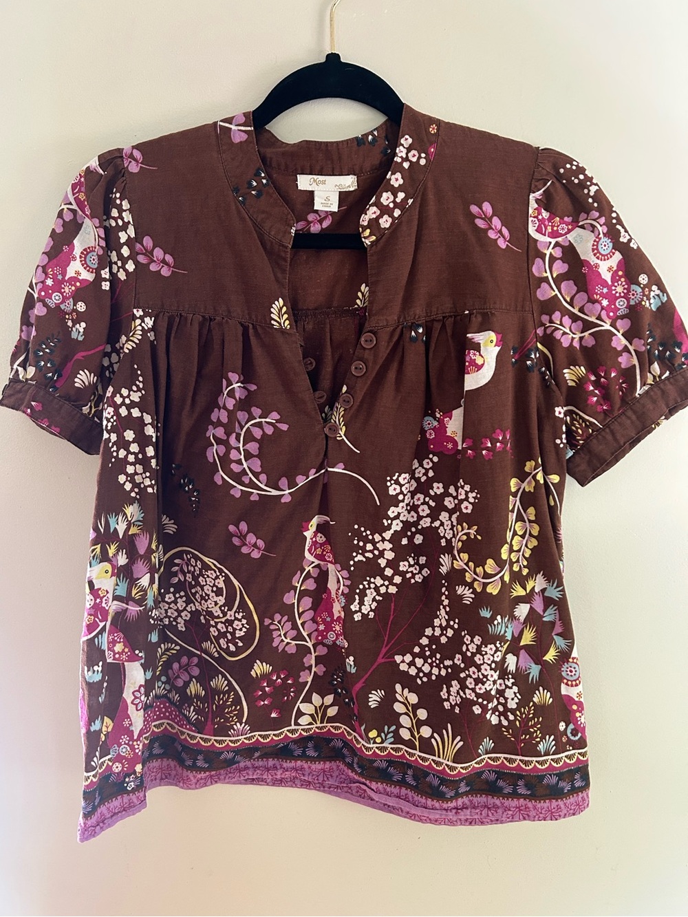 Vintage Floral blouse